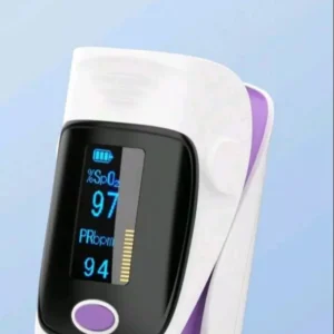 Purple Finger Pulse Oximeter Blood Oxygen Sensor Monitor Heart Rate New